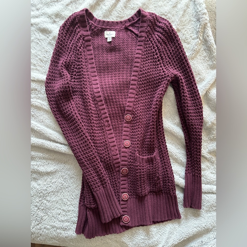 AMERICAN EAGLE chunky knit cardigan